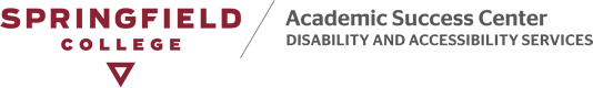 Logo for the Academic Success Center's Disability & Accessibility Services